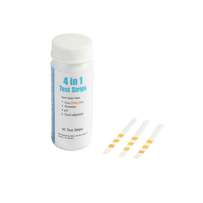 60614 4 in 1 test strips test Chlorine and pH Total Alkalinity Total